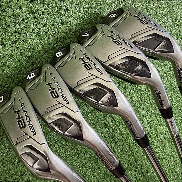 Cleveland Launcher HB Turbo Iron Set 6-PW Steel R300 Regular Flex Dynamic Gold