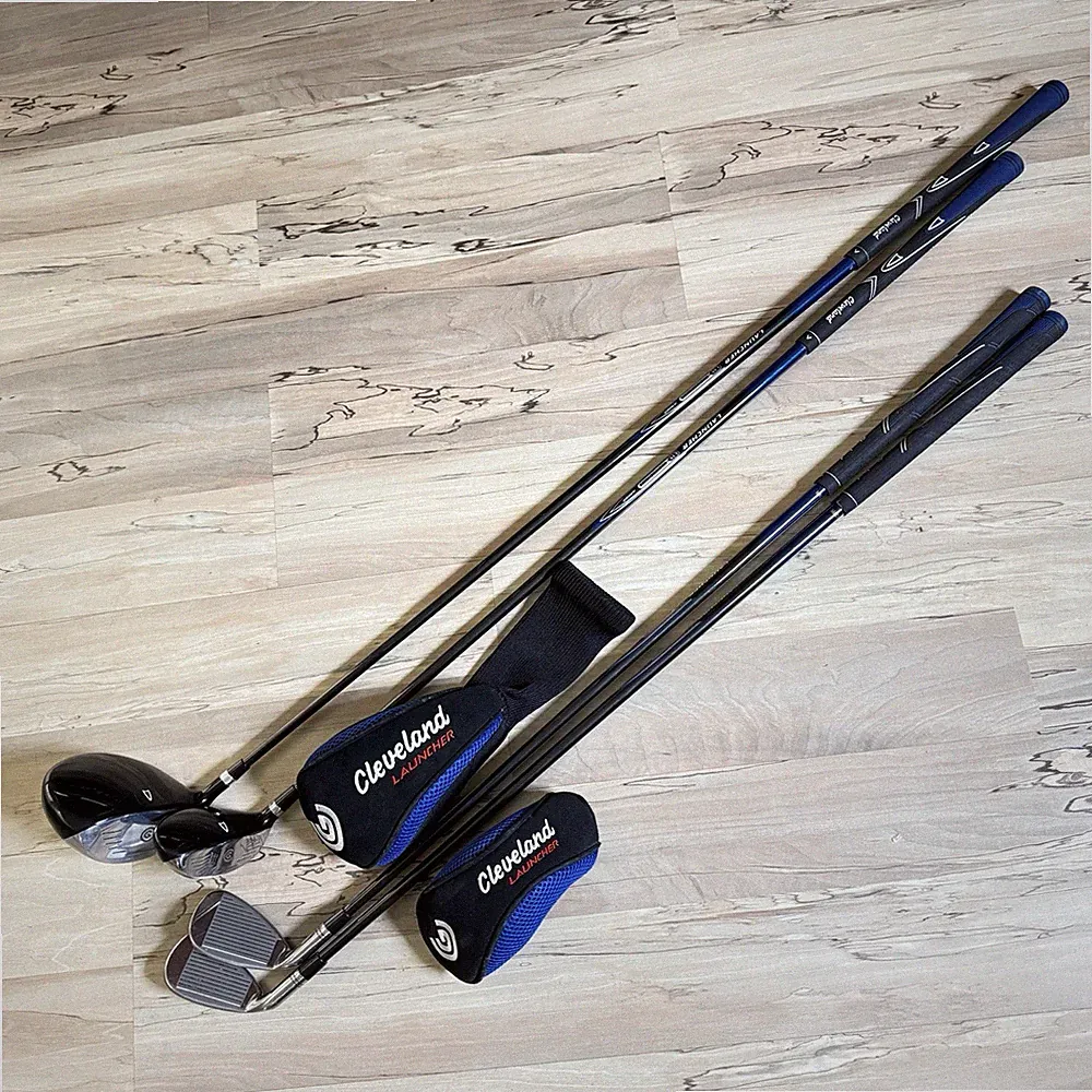 Cleveland Launcher Junior Set: Driver 15°, Hybrid 25° & Irons W/Head Covers RH