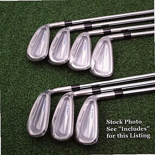 Cleveland Launcher Max Iron Sets: Choose your Shaft & Flex - NEW