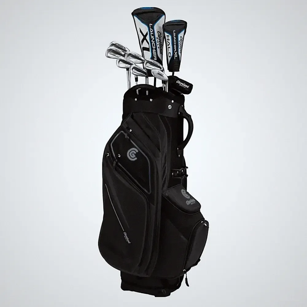 Cleveland Launcher MAX Right Hand Steel Mens Complete Golf Set Stiff Flex