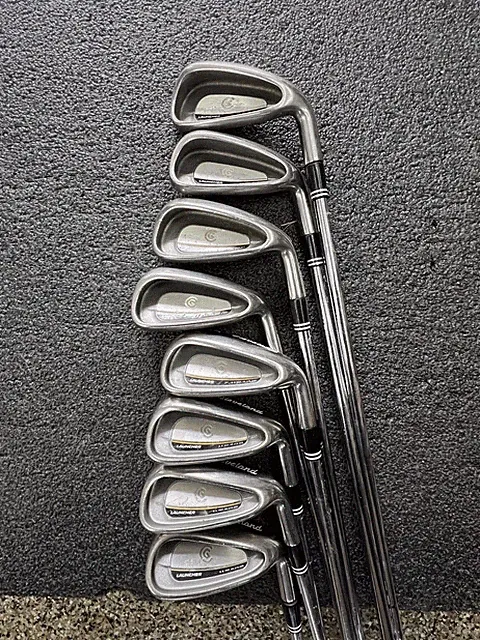 Cleveland Launcher RH Iron Set 4-D Wedge True Temper Reg Steel