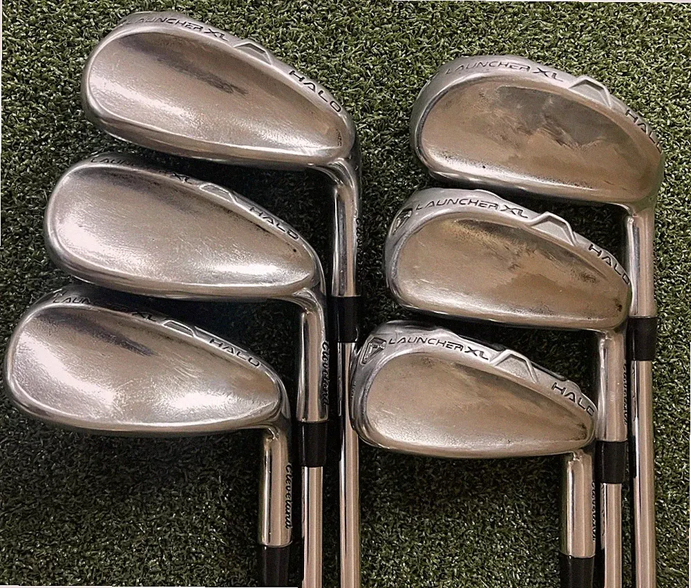 Cleveland Launcher XL Halo Irons 6-P-G Mens RH - True Temper XP90 R300 Regular