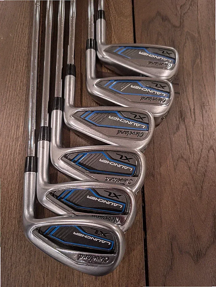 Cleveland Launcher XL Irons 5-pw Reg Flex Steel Shafts Right Handed Iron Set