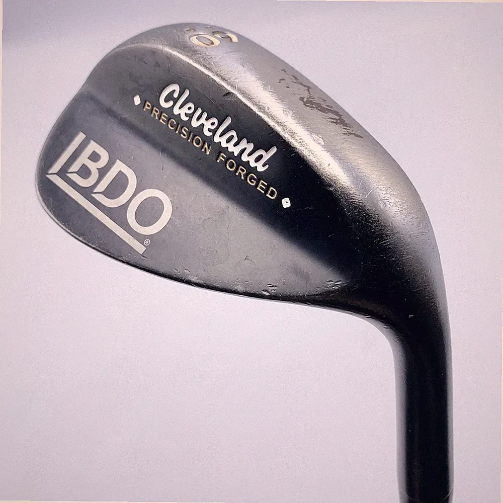 CLEVELAND PRECISION FORGED 60* LOB WEDGE BLACK STEEL RH 35.5”