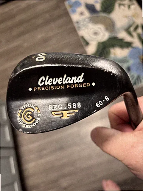 Cleveland Precision Forged Reg 588 Tour Zip Grooves 60.08 Degree Wedge RH