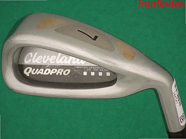 Cleveland Quad Pro Single 7 Iron Steel Shaft Regular Flex Mens Right Handed