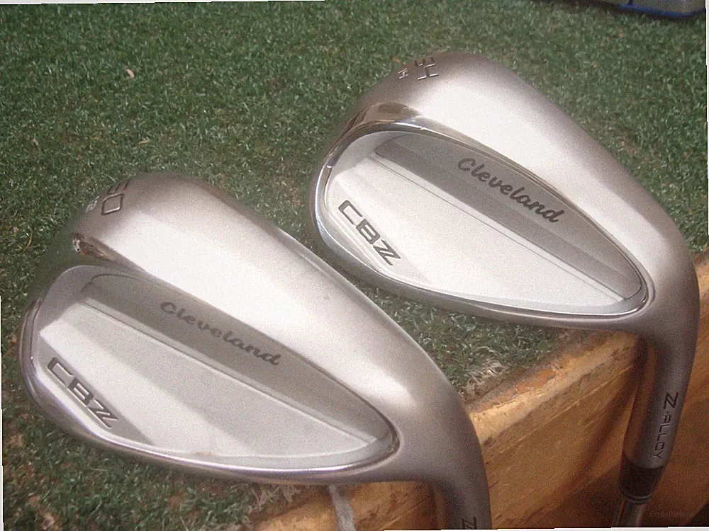 CLEVELAND RH CBZ Wedges ZZ-ALLOY SET 50* & 54* with KBS wedge flex SHAFTS