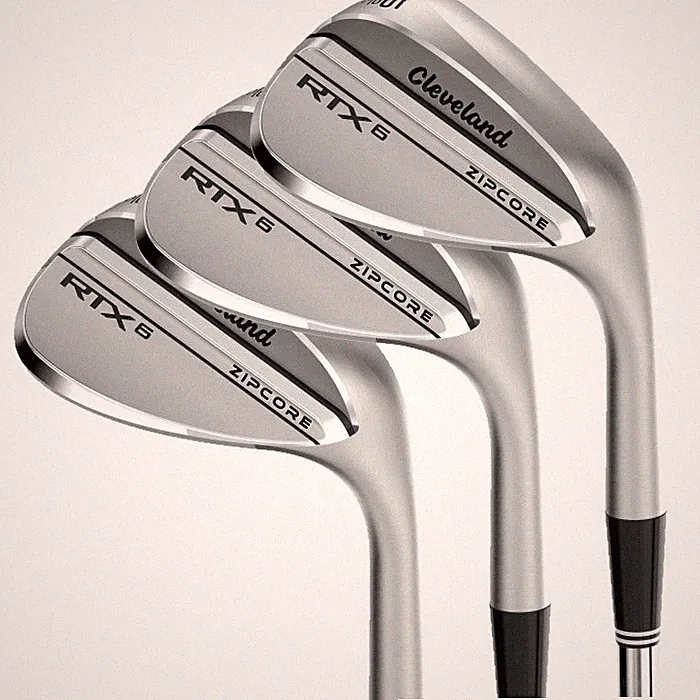 Cleveland RTX 6 Tour Satin 50*, 54*, 58* Wedges Mid Bounce Right Hand - 3 Pack