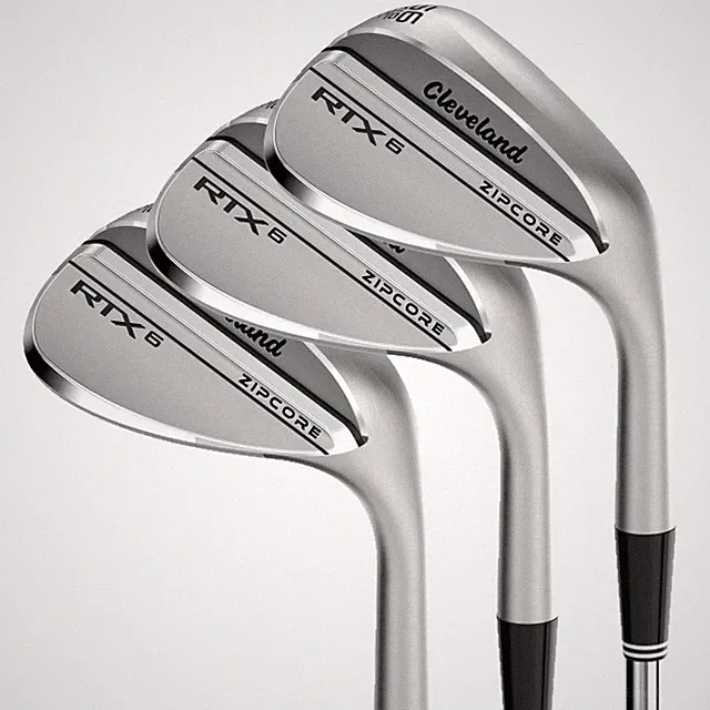 Cleveland RTX 6 Tour Satin 50*, 54*, 58* Wedges Mid Bounce Right Hand - 3 Pack