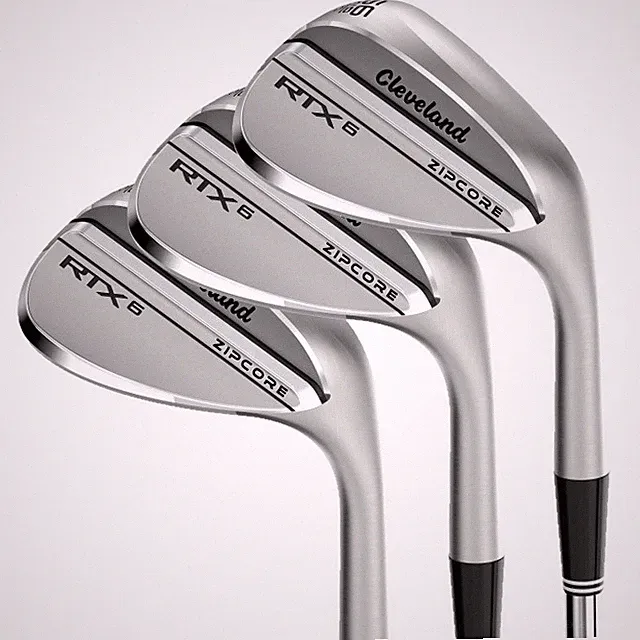 Cleveland RTX 6 Tour Satin 52*, 56*, 60* Wedges Mid Bounce Left Hand - 3 Pack