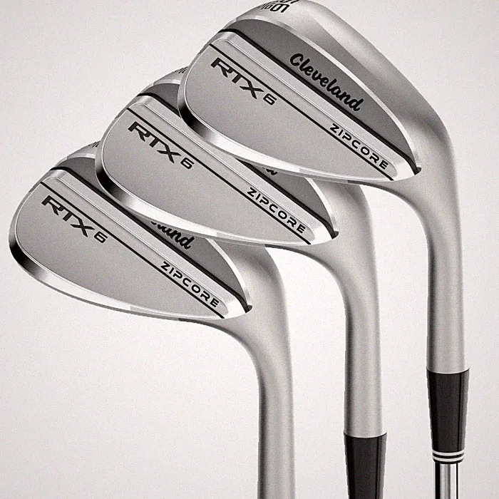 Cleveland RTX 6 Tour Satin 52*, 56*, 60* Wedges Mid Bounce Right Hand - 3 Pack