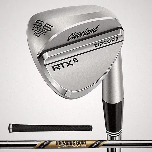 Cleveland RTX 6 Tour Satin Wedge | Steel | Choose your Loft & Bounce