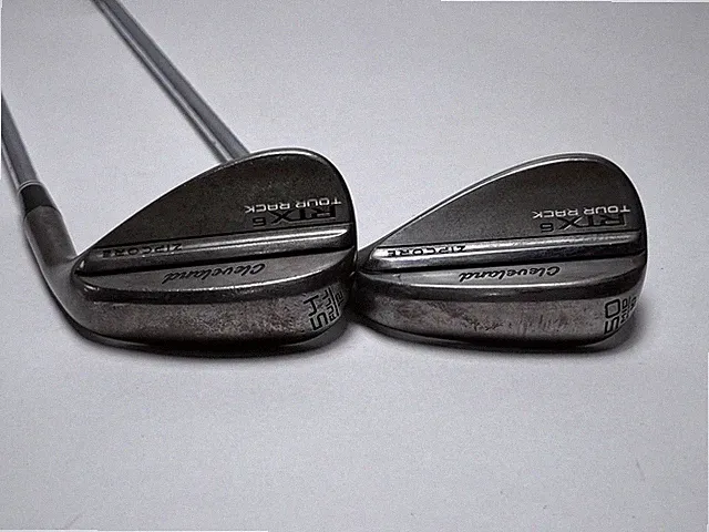 Cleveland RTX 6 ZipCore Tour Rack Raw Wedge Set 50* 10 | 54* 12 True Temper RH
