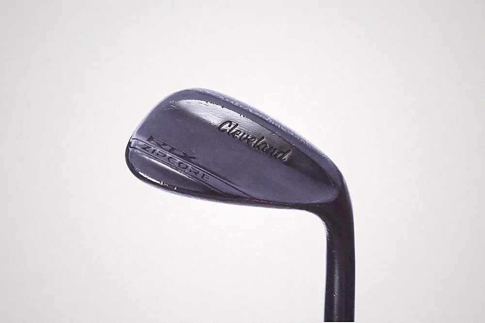 Cleveland RTX ZipCore Black Satin 48* Gap Wedge