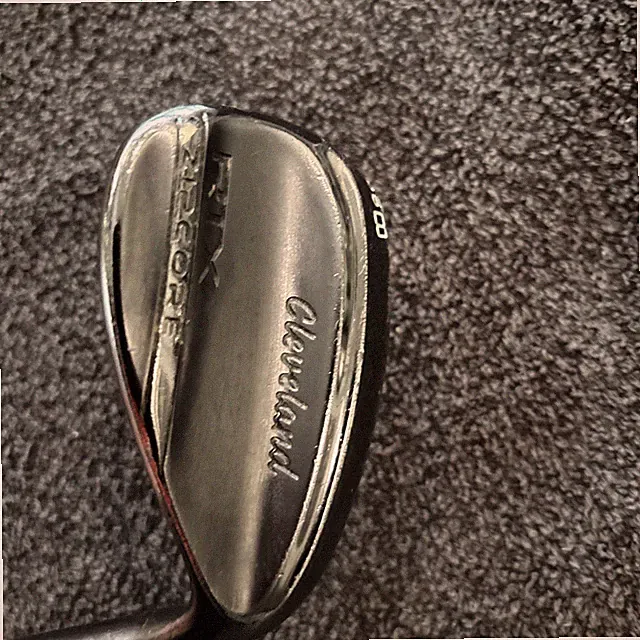 Cleveland Rtx Zipcore Black Satin Mid Wedge 58 degrees with Dynamic Gold shaft