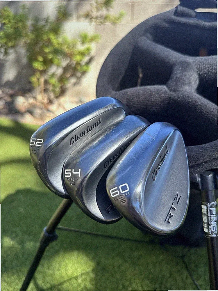 Cleveland RTZ Wedge Set 50 55 60 Black Satin LA GOLF Graphite Shafts USED RH