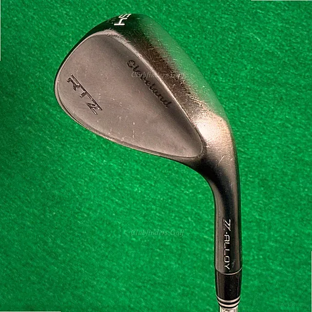 Cleveland RTZ Z-Alloy Black Satin 54-10 54° Wedge DG TI Spinner Steel Wedge Flex
