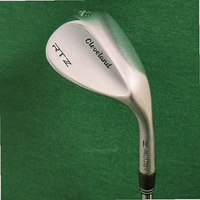 Cleveland RTZ Z-Alloy Chrome 58-6 58° Lob Wedge DG S400 TI Steel Stiff