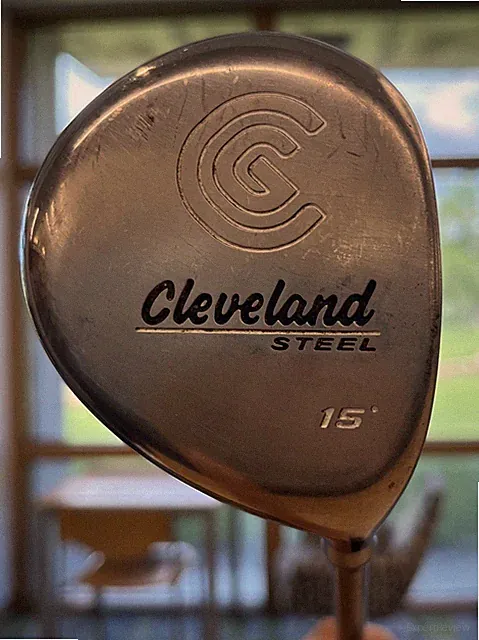 Cleveland Steel 15° Launcher; Graphite Flex R Shaft; Lamkin Grip; 45 Inches