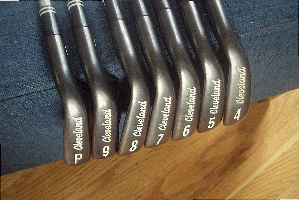 Cleveland TA7 Gunmetal Black irons 4-PW uniflex steel std length