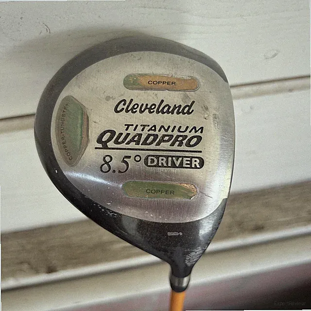 Cleveland Titanium Quadpro Driver 8.5 Copper Beginners Right Handed Orange