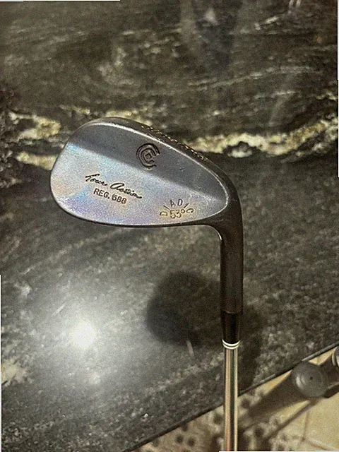 Cleveland Tour Action 588 Diadic 53º Wedge True Temper Steel Torched