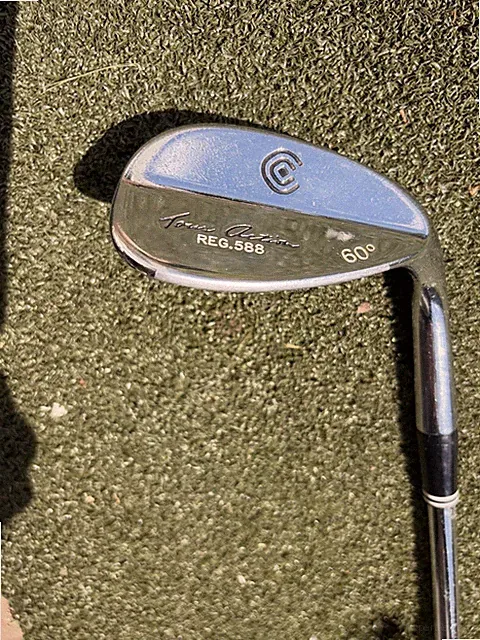 Cleveland Tour Action 60* REG 588 Chrome Sand Wedge Steel Golf Club High Energy