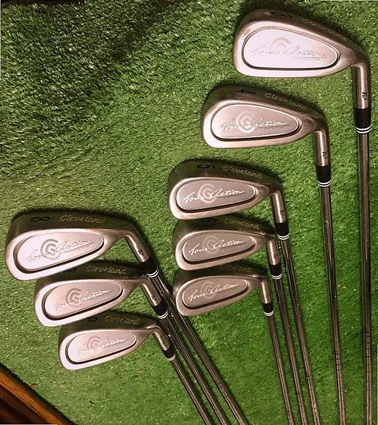 CLEVELAND TOUR ACTION Irons 3-PW REGULAR Flex !!! Clubs show LITTLE use !!!