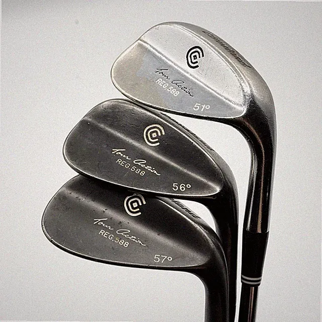 Cleveland Tour Action REG. 588 51° 56° 57° Wedge Set Steel Shaft RH