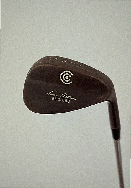 Cleveland Tour Action REG 588 RTG RAW Sand Wedge S400 Steel Shaft 35.5"