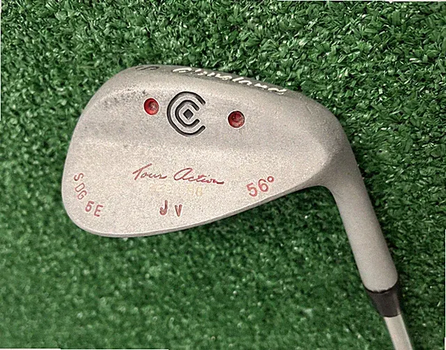 Cleveland Tour Action REG 588 TG RAW Sand Wedge 56°, Stiff Rifle Steel, Men's RH