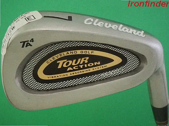 Cleveland Tour Action TA4 Single 7 Iron Steel Stiff Shaft Mens Right Handed