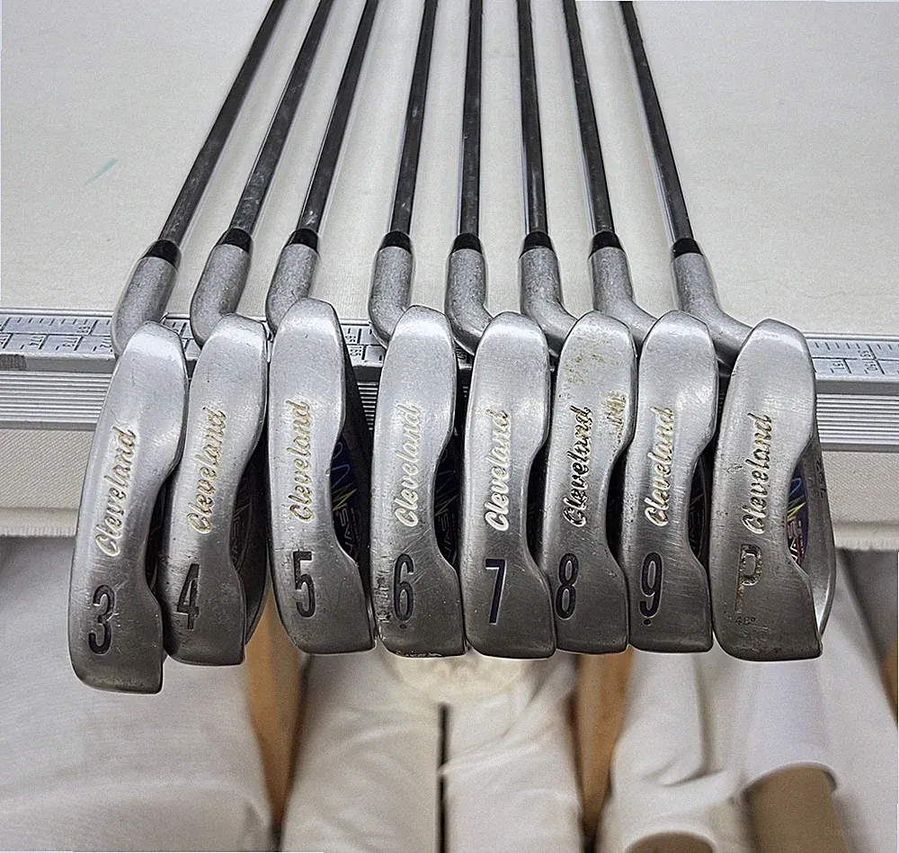 Cleveland VAS 792 Iron Set 3-PW Steel Shafts 8 Golf Clubs Nice Used Condition.