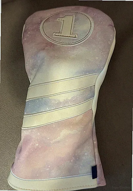 CMC Studio Galaxy Pink/Purple/White Leather Womens Golf Driver Club Cover