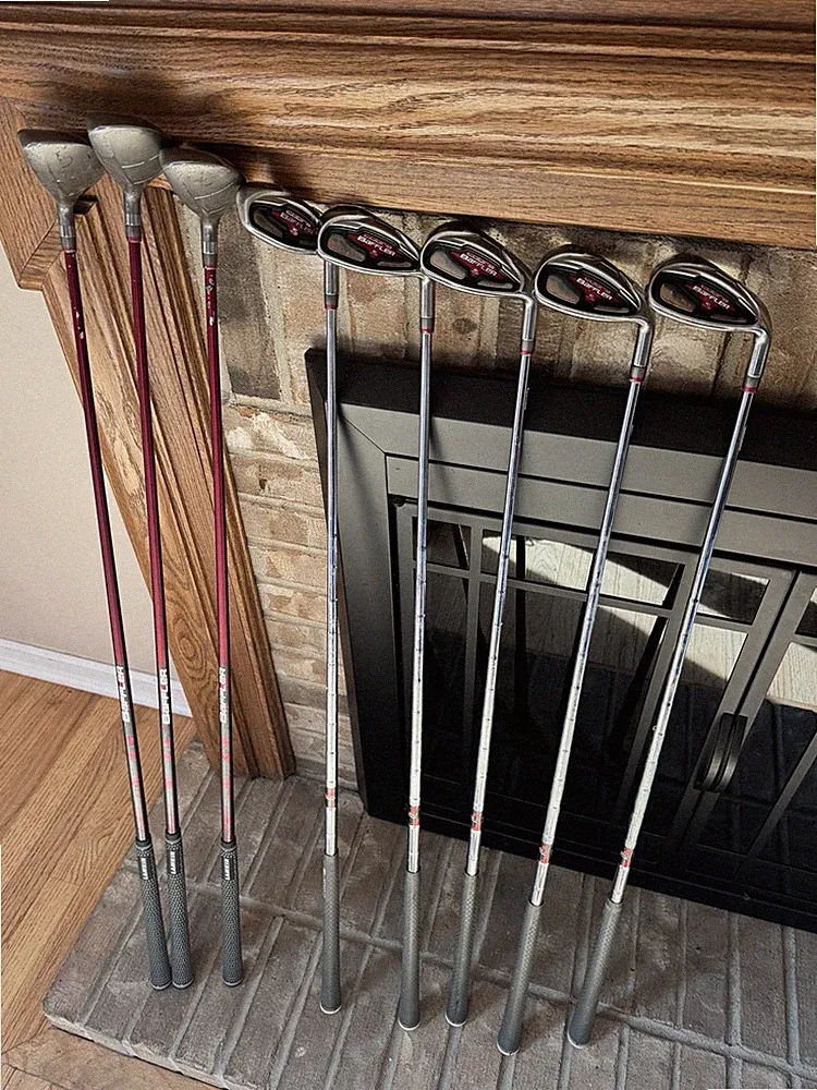 Cobra 2013 Baffler Golf Hybrid/Iron Set 4H,5H,6H,7-PW,GW Stiff Flex Graphite