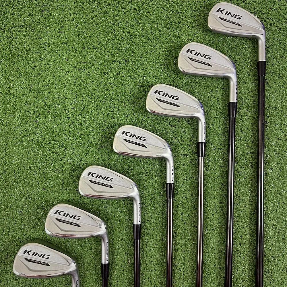 Cobra 2020 King Forged Tec Iron Set 4-PW KBS 130 Extra Stiff X Flex Right Handed