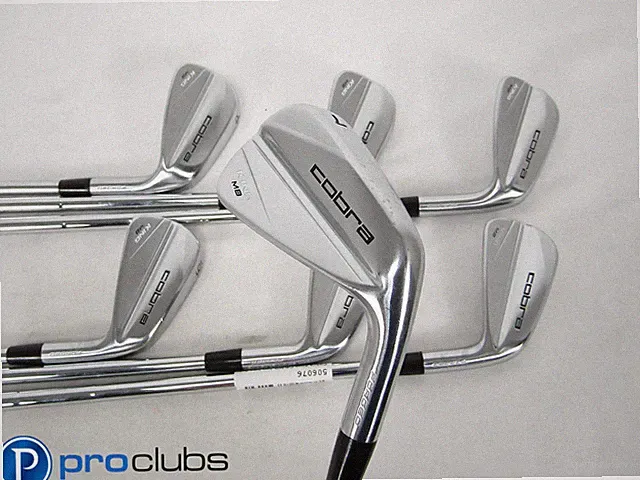COBRA '2023 KING MB FORGED IRONS 4-PW STEEL DYNAMIC GOLD X100 X-FLEX #506076