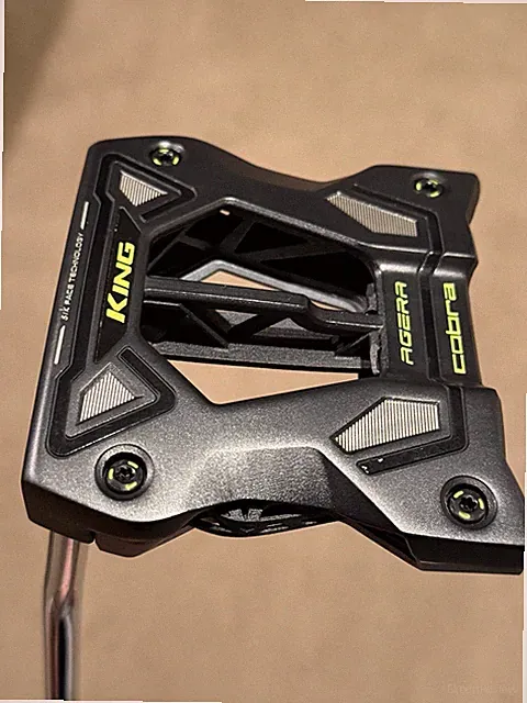 Cobra 2024 3-D Printed Mallet Putter Steel Shaft Left Handed 34in