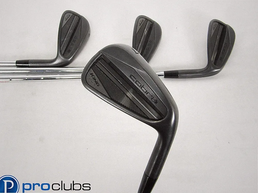 2024 Cobra King Tour Black Irons 7-PW Stiff
