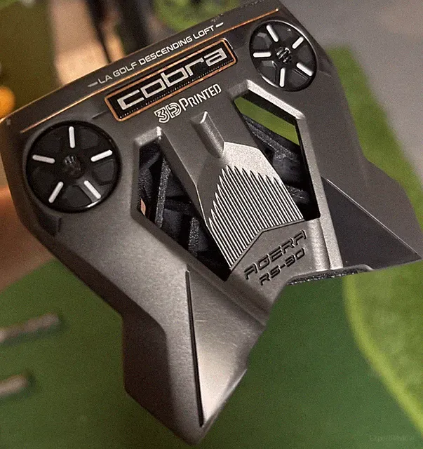Cobra 3D Printed Agera RS Mallet Putter - 33" Factory Length Lamkin Deep Etched
