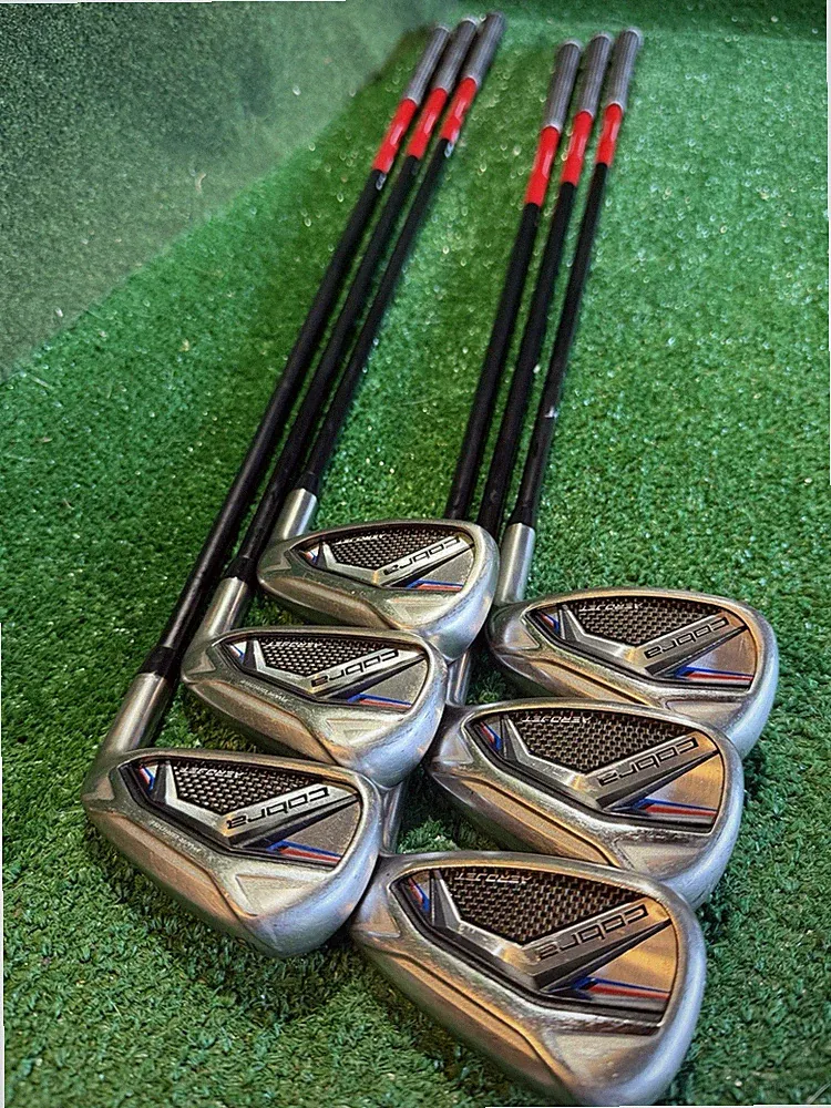 Cobra Aerojet 6-PW+GW Iron Set~KBS PGI 65 A SR Graphite~Lamkin Grips~6i=37.5”