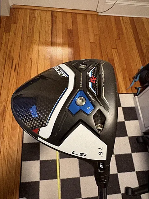 Cobra Aerojet LS 7.5 Degree Extra Stiff Driver- Long Drive 48”