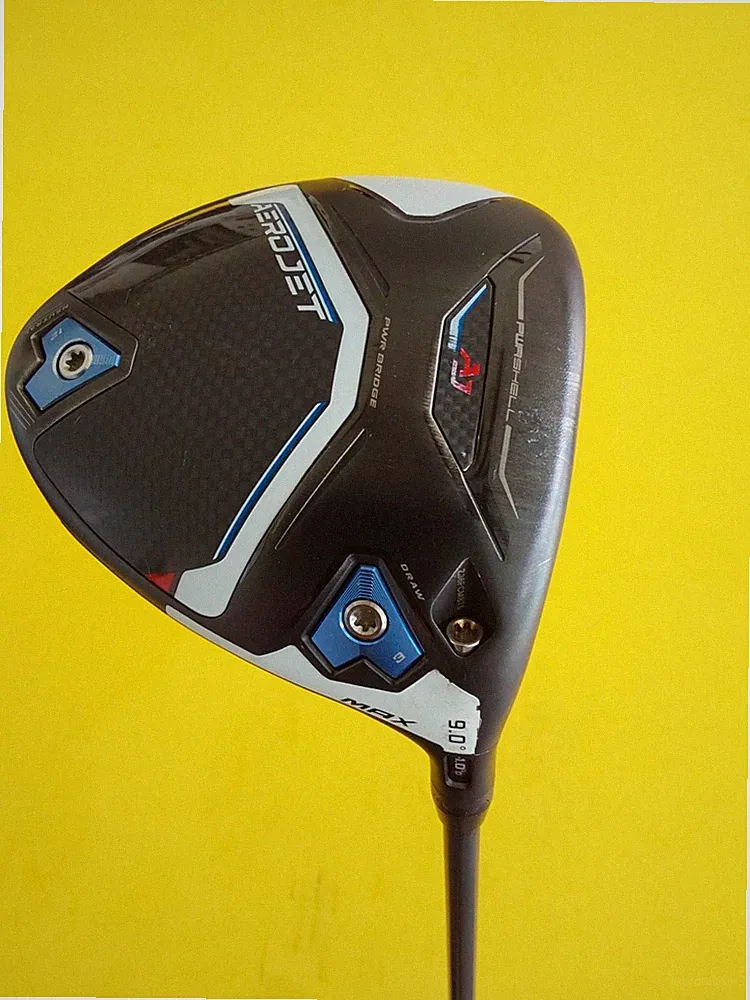 Cobra AEROJET MAX Driver 9' Graphite HZRDUS 6.5 X Stiff Flex EXCELLENT