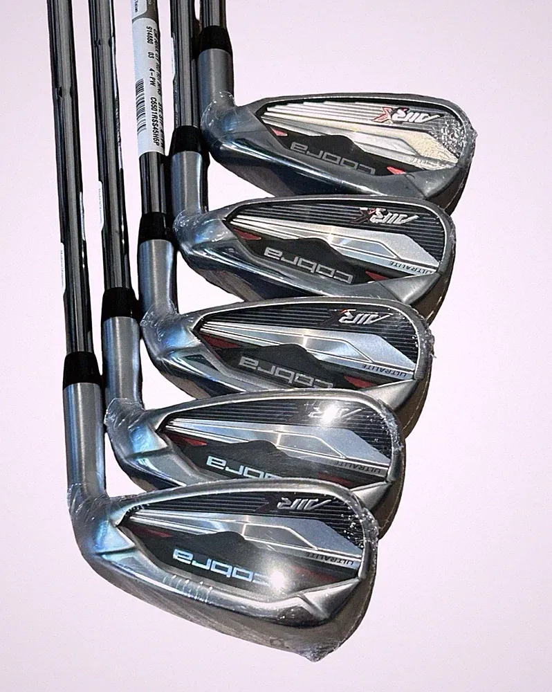Cobra Air X Ultralite Iron Set 6-PW Right Handed Steel Shaft Stiff Brand New