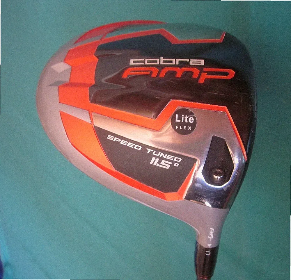 Cobra AMP 11.5* Degree Titanium Driver SWING SPEED Light 50G Graphite R/Handed
