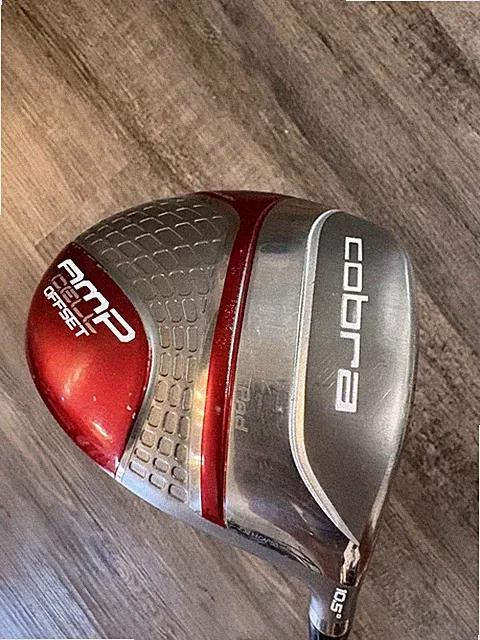 Cobra Amp Cell Offset Driver 10.5 Graphite Shaft Regular Flex RH 53G Mid Kick TQ