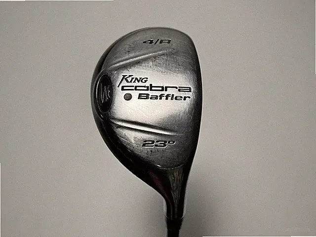 Cobra Baffler 2005 4 Hybrid 23* Aldila NV HL 65g Stiff Graphite Mens RH