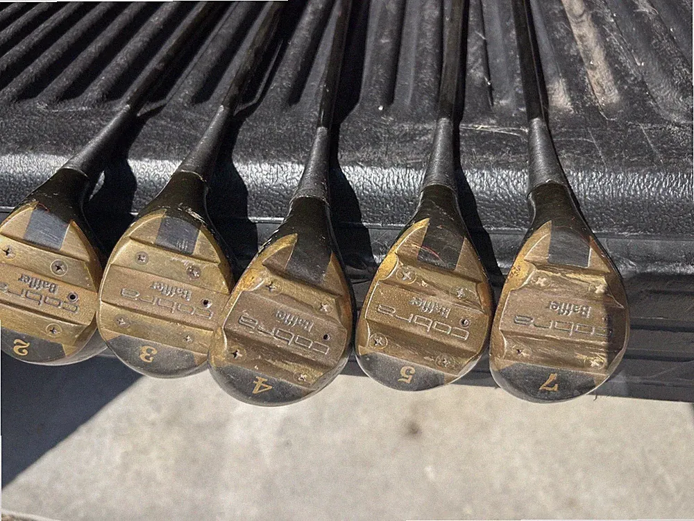 Cobra Baffler Fairway Woods RH 2,3,4,5,7 Med Flex Graphite LOOK!!!!!