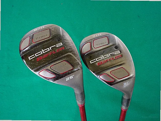 Cobra Baffler T-Rail Hybrid Set 5 & 7 Mens RH Tour AD Graphite Golf Clubs