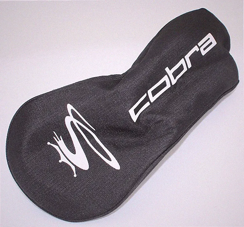 Cobra Black Universal Driver Headcover Golf Club Cover *Very Good Condition*